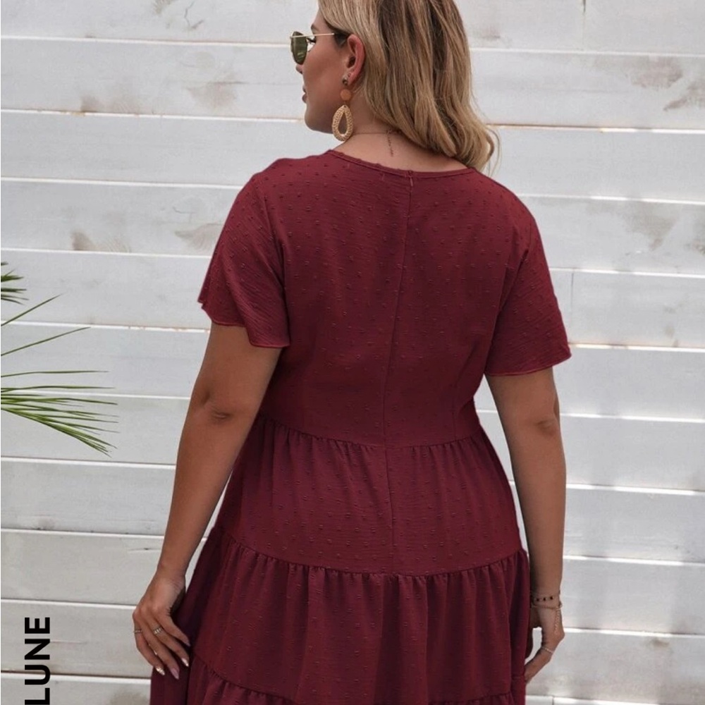 Plus Dot Dress